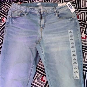 Light blue jeans